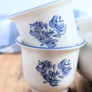 Vintage Pfaltzgraff Set of 2 Custard Cups/Yorktowne